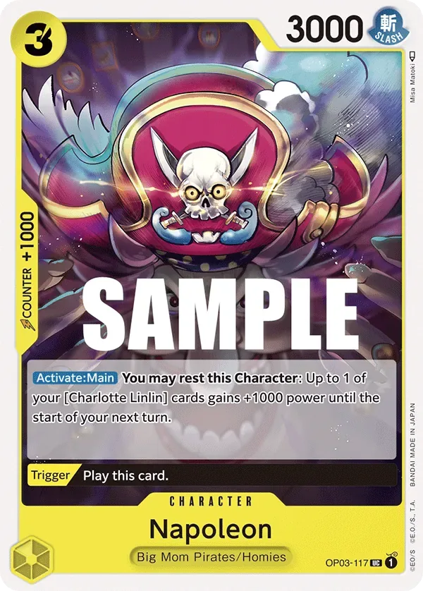 Napoleon #OP03-117 Pillars of Strength One Piece card