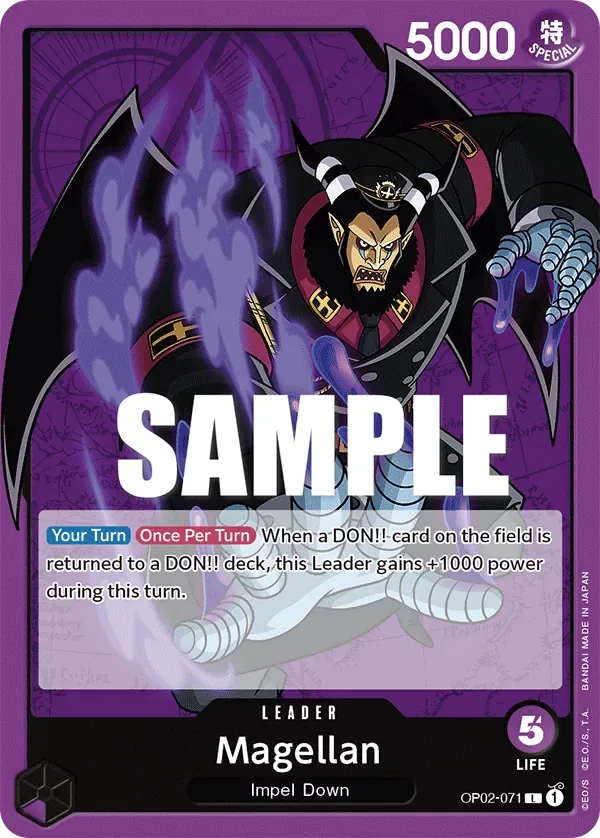 Magellan #OP02-071 Paramount War One Piece card