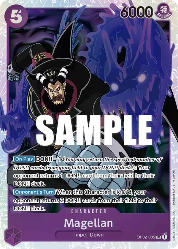 Magellan #OP02-085 Paramount War One Piece card