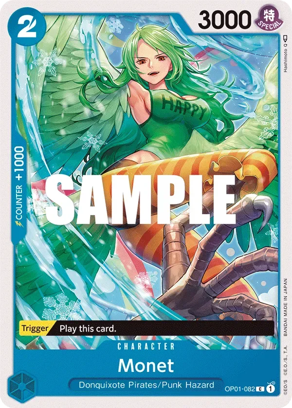 Monet #OP01-082 Romance Dawn One Piece card