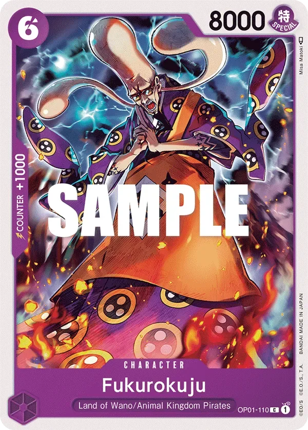 Fukurokuju #OP01-110 Romance Dawn One Piece card