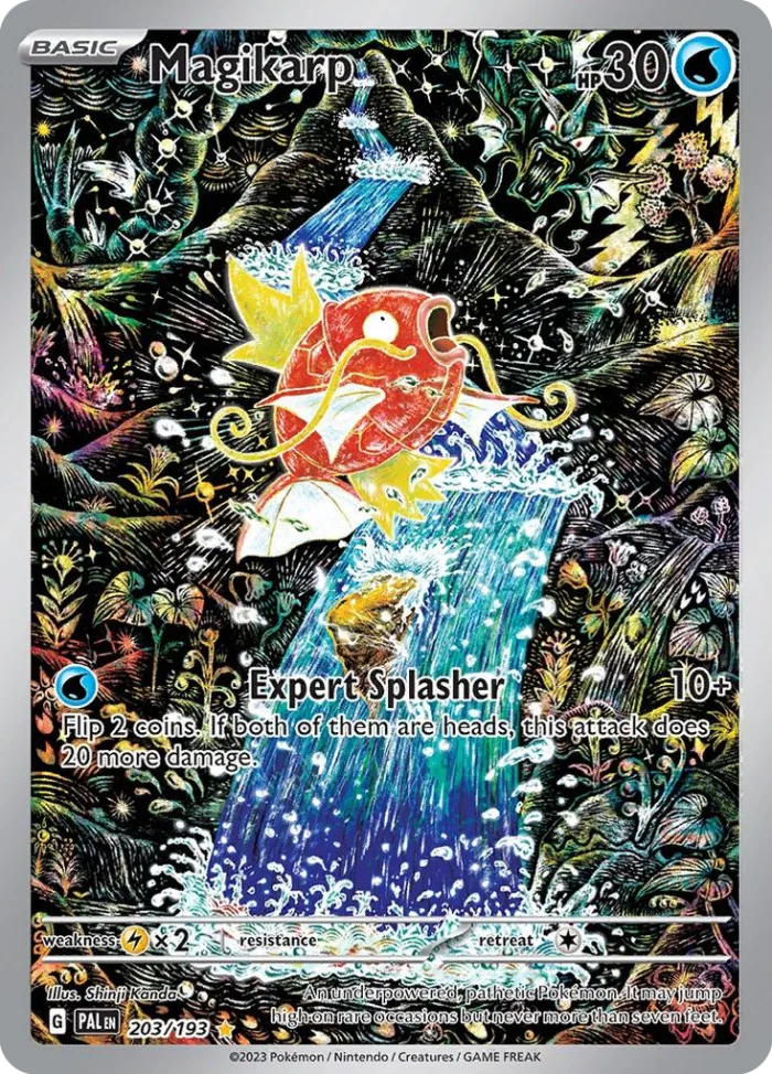 Magikarp #203 Paldea Evolved Pokemon card