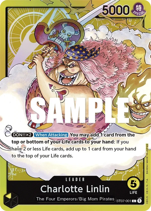 Charlotte Linlin #ST07-001 Big Mom Pirates One Piece card