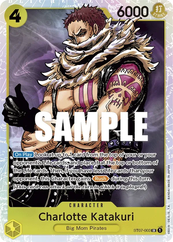Charlotte Katakuri #ST07-003 Big Mom Pirates One Piece card