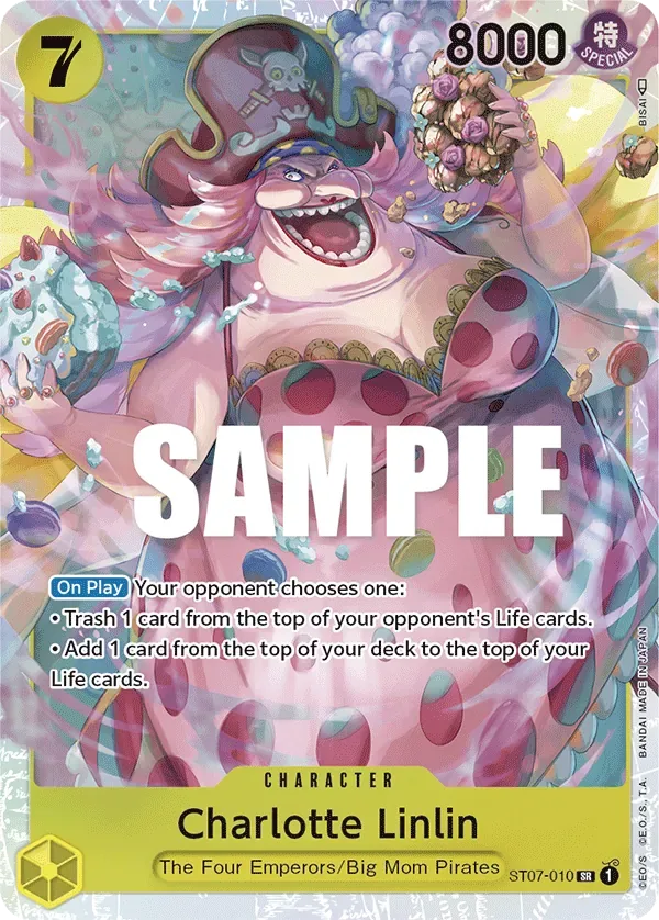 Charlotte Linlin #ST07-010 Big Mom Pirates One Piece card