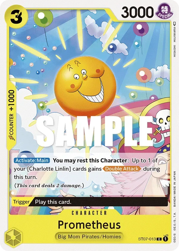 Prometheus #ST07-013 Big Mom Pirates One Piece card