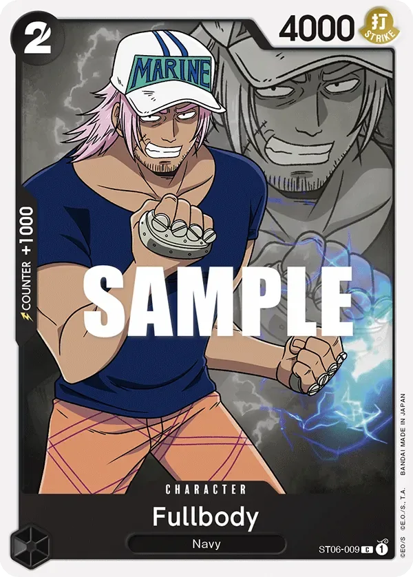 Fullbody #ST06-009 Absolute Justice One Piece card