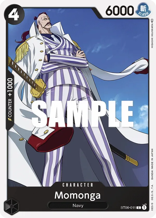 Momonga #ST06-011 Absolute Justice One Piece card