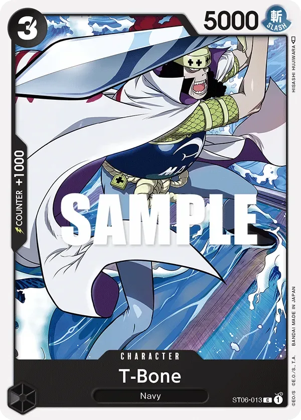 T-Bone #ST06-013 Absolute Justice One Piece card