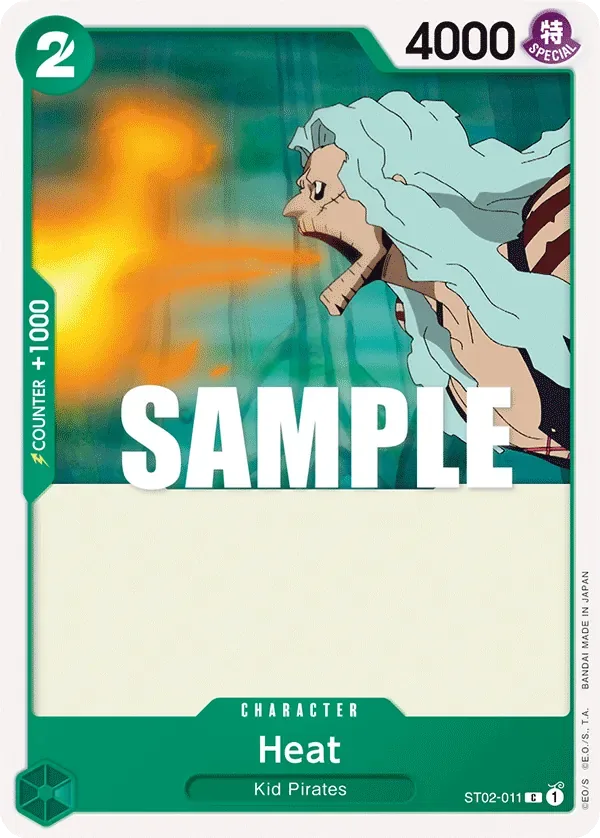 Heat #ST02-011 Worst Generation One Piece card