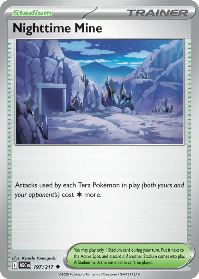 Nighttime Mine #197 Ascended Heroes Pokemon card
