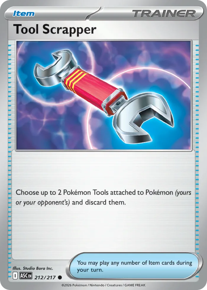 Tool Scrapper #212 Ascended Heroes Pokemon card