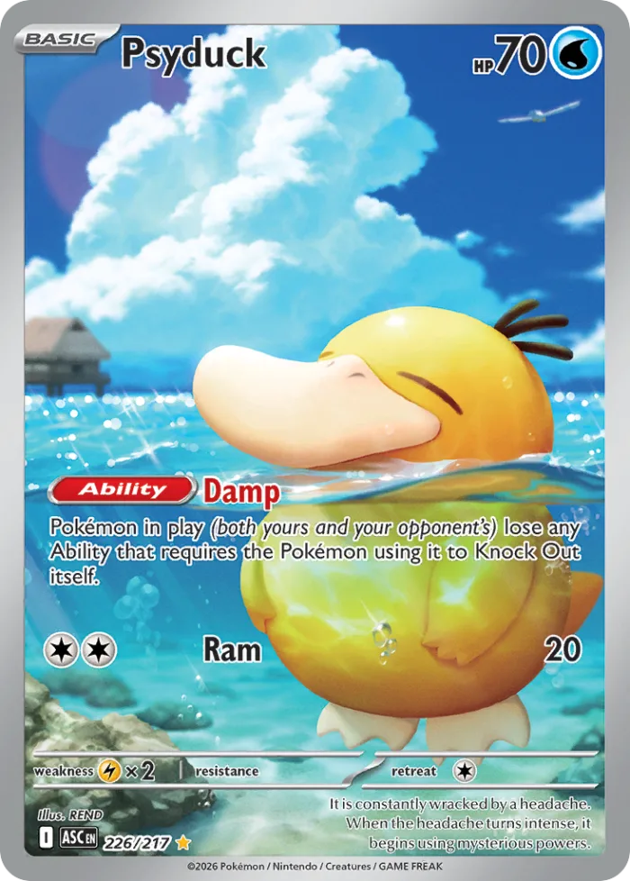 Psyduck #226 Ascended Heroes Pokemon card