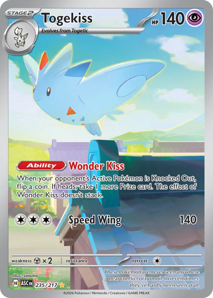Togekiss #235 Ascended Heroes Pokemon card