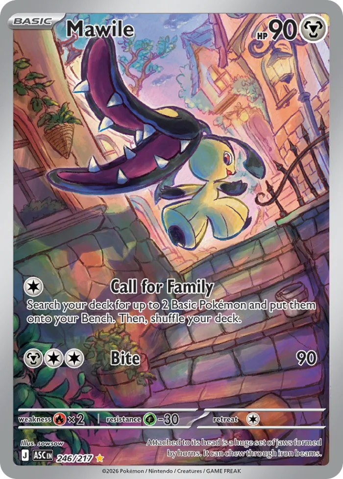 Mawile #246 Ascended Heroes Pokemon card
