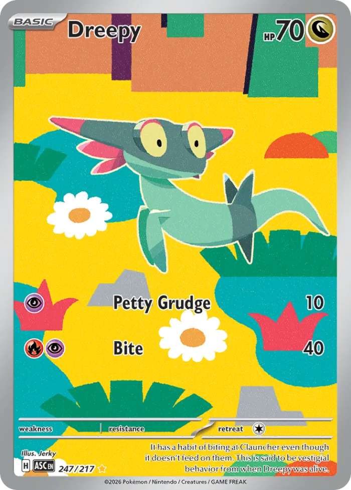 Dreepy #247 Ascended Heroes Pokemon card