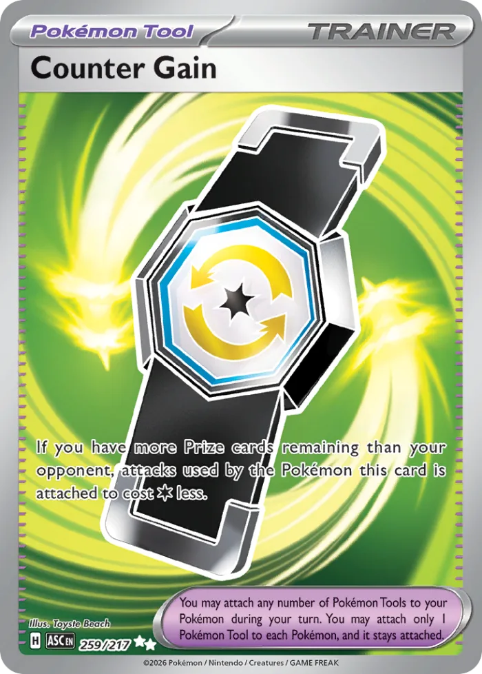 Counter Gain #259 Ascended Heroes Pokemon card