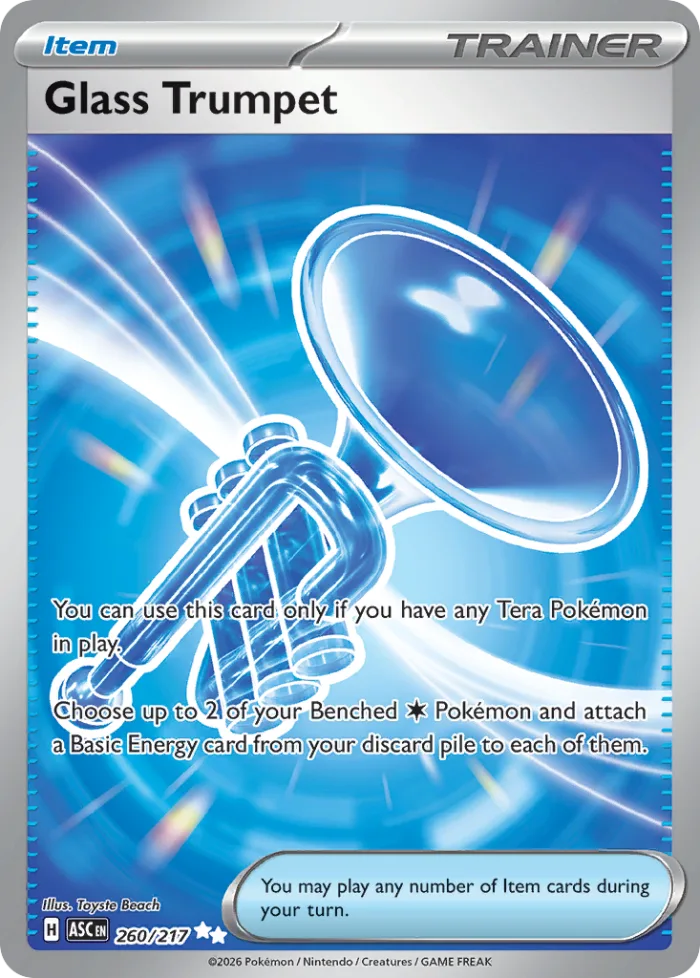 Glass Trumpet #260 Ascended Heroes Pokemon card