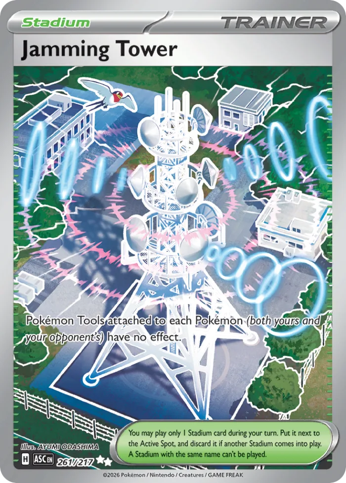 Jamming Tower #261 Ascended Heroes Pokemon card