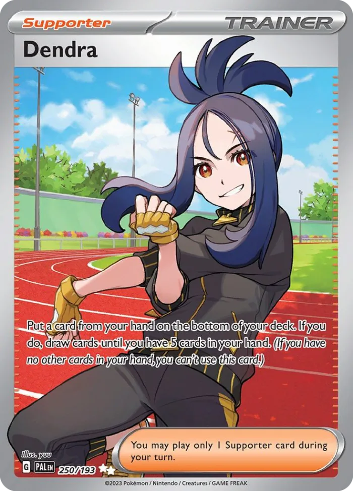 Dendra #250 Paldea Evolved Pokemon card