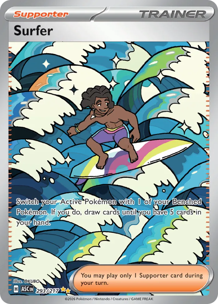 Surfer #293 Ascended Heroes Pokemon card