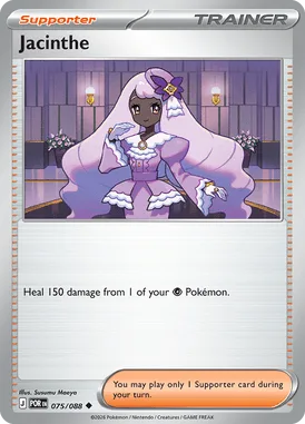 Jacinthe #75 Perfect Order Pokemon card