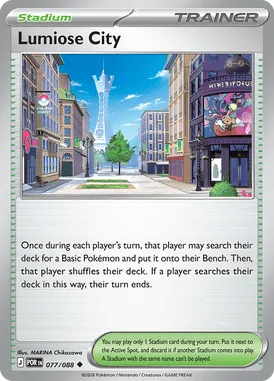 Lumiose City #77 Perfect Order Pokemon card