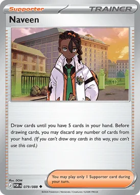 Naveen #79 Perfect Order Pokemon card