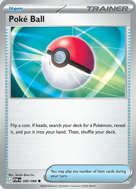 Poké Ball #80 Perfect Order Pokemon card