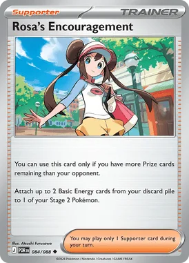 Rosa's Encouragement #84 Perfect Order Pokemon card