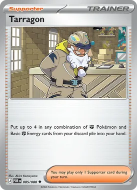 Tarragon #85 Perfect Order Pokemon card