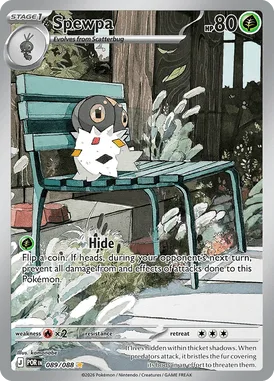 Spewpa #89 Perfect Order Pokemon card