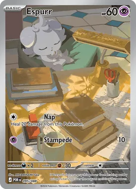 Espurr #95 Perfect Order Pokemon card