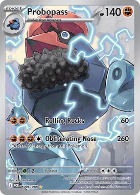 Probopass #96 Perfect Order Pokemon card