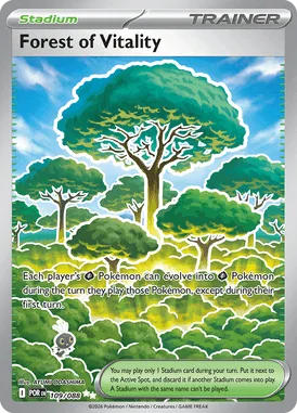 Forest of Vitality #109 Perfect Order Pokemon card
