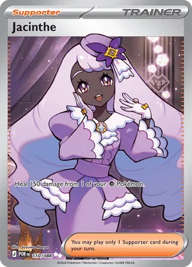 Jacinthe #110 Perfect Order Pokemon card