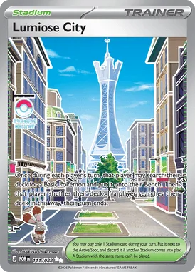 Lumiose City #111 Perfect Order Pokemon card