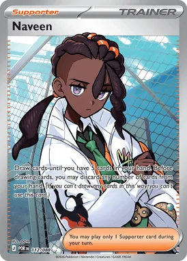 Naveen #112 Perfect Order Pokemon card