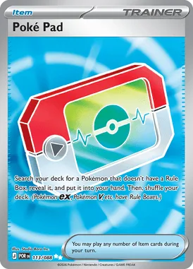Poké Pad #113 Perfect Order Pokemon card