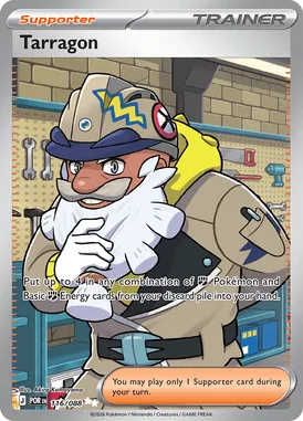 Tarragon #116 Perfect Order Pokemon card