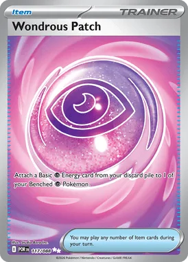 Wondrous Patch #117 Perfect Order Pokemon card