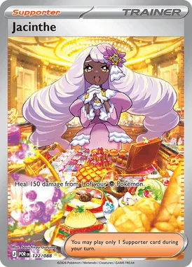 Jacinthe #122 Perfect Order Pokemon card