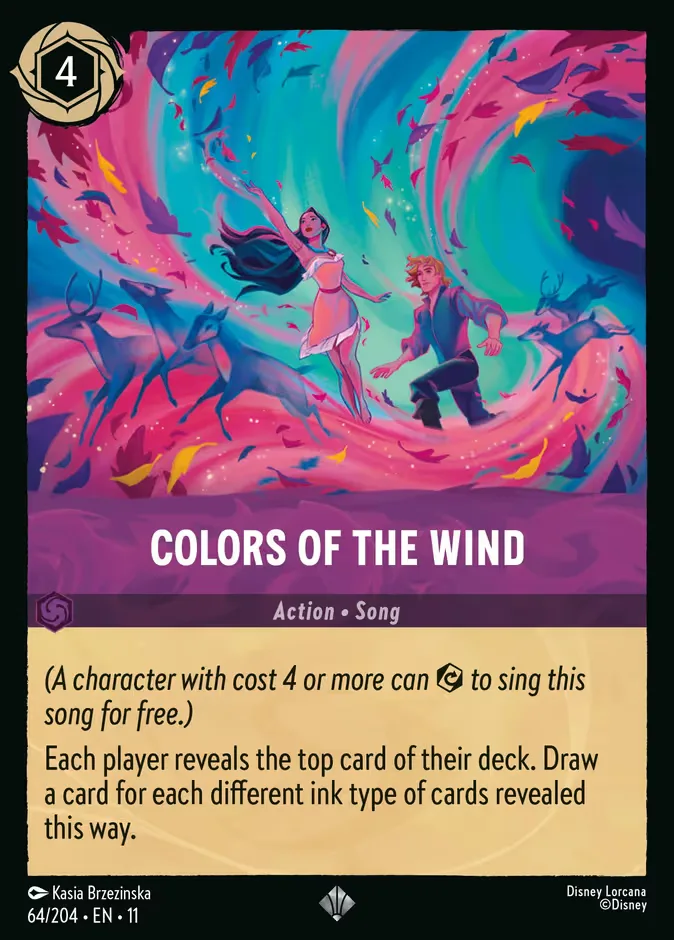 Colors of the Wind #64 Winterspell Disney Lorcana card
