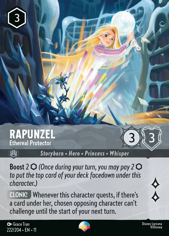 Rapunzel #222 Winterspell Disney Lorcana card