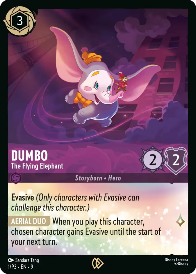 Dumbo #1 Promo Set 3 Disney Lorcana card