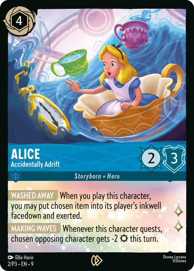 Alice #2 Promo Set 3 Disney Lorcana card
