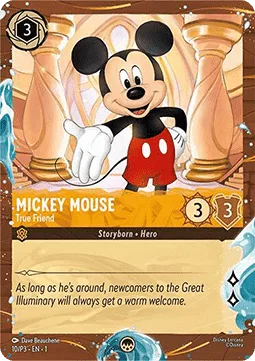 Mickey Mouse #10 Promo Set 3 Disney Lorcana card
