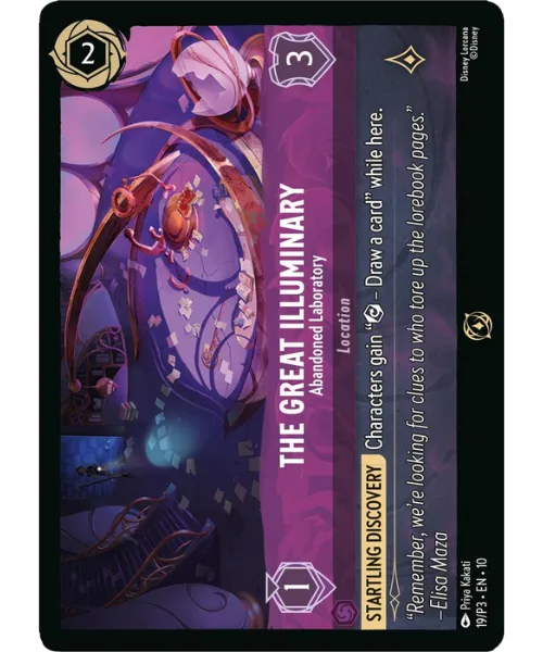 The Great Illuminary #19 Promo Set 3 Disney Lorcana card