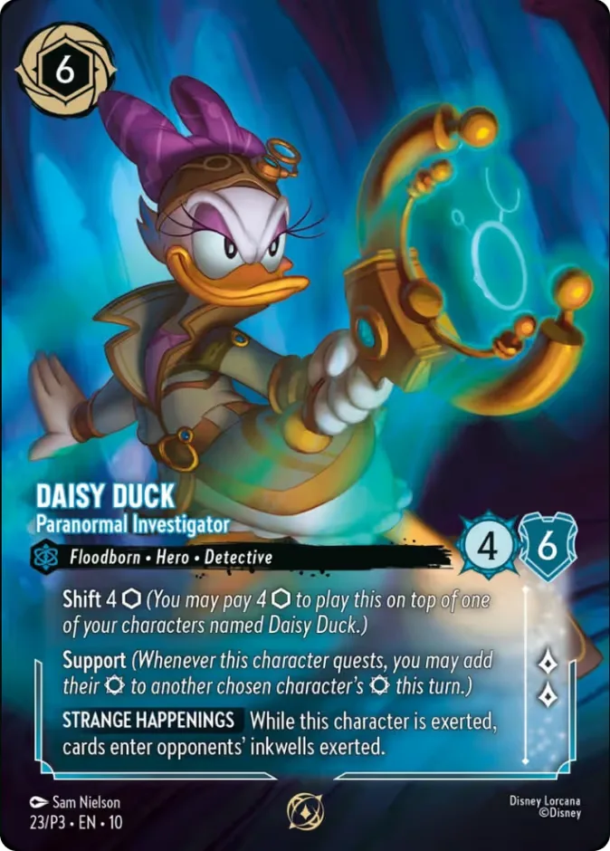 Daisy Duck #23 Promo Set 3 Disney Lorcana card