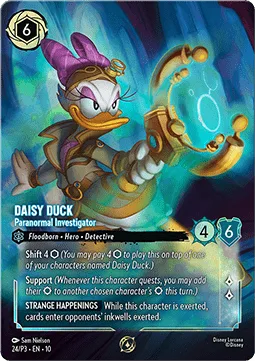 Daisy Duck #24 Promo Set 3 Disney Lorcana card